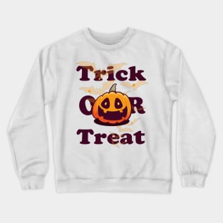 Trick or Treat costume Horror Halloween shirt 2020 Crewneck Sweatshirt